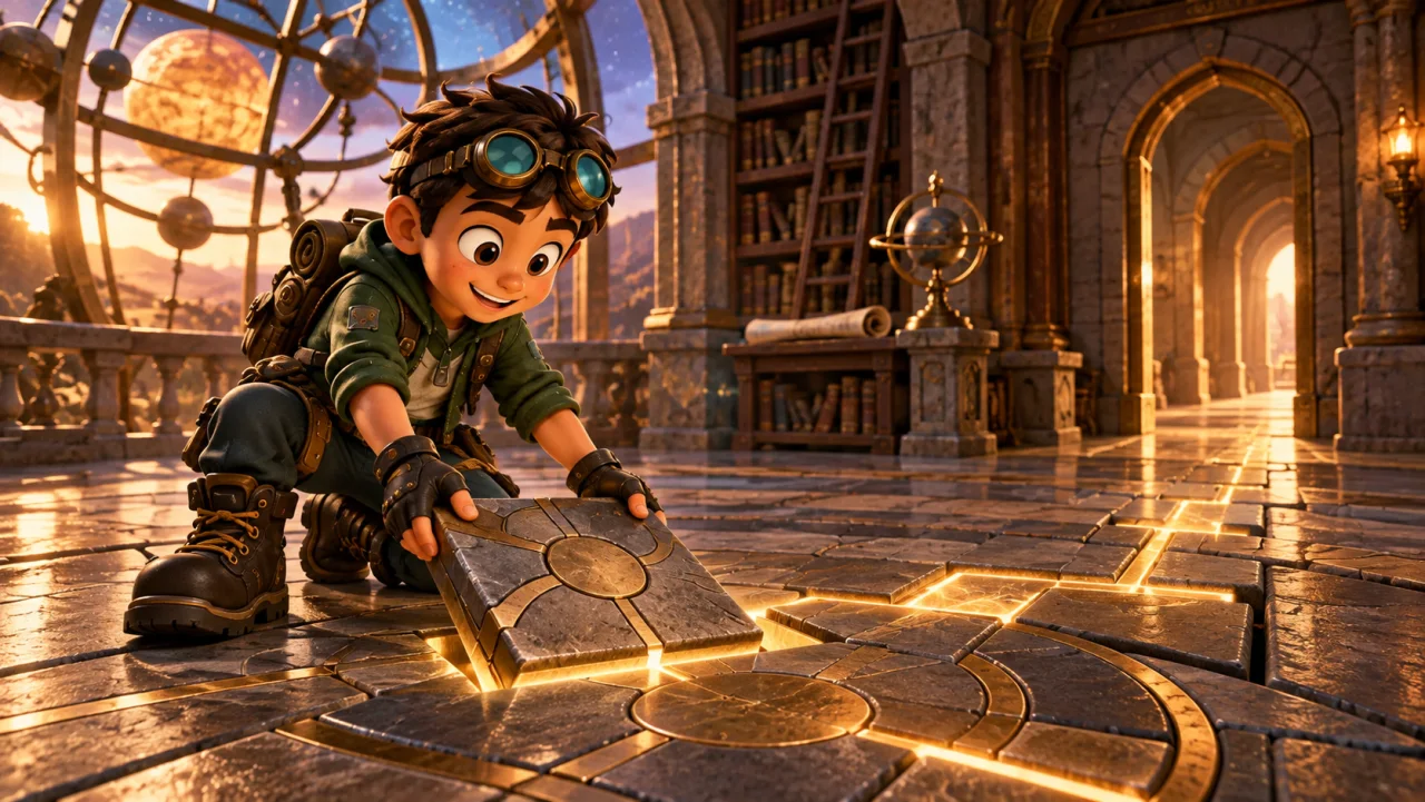 link fits an isolated tile into a larger pattern so its neighbors become reachable.